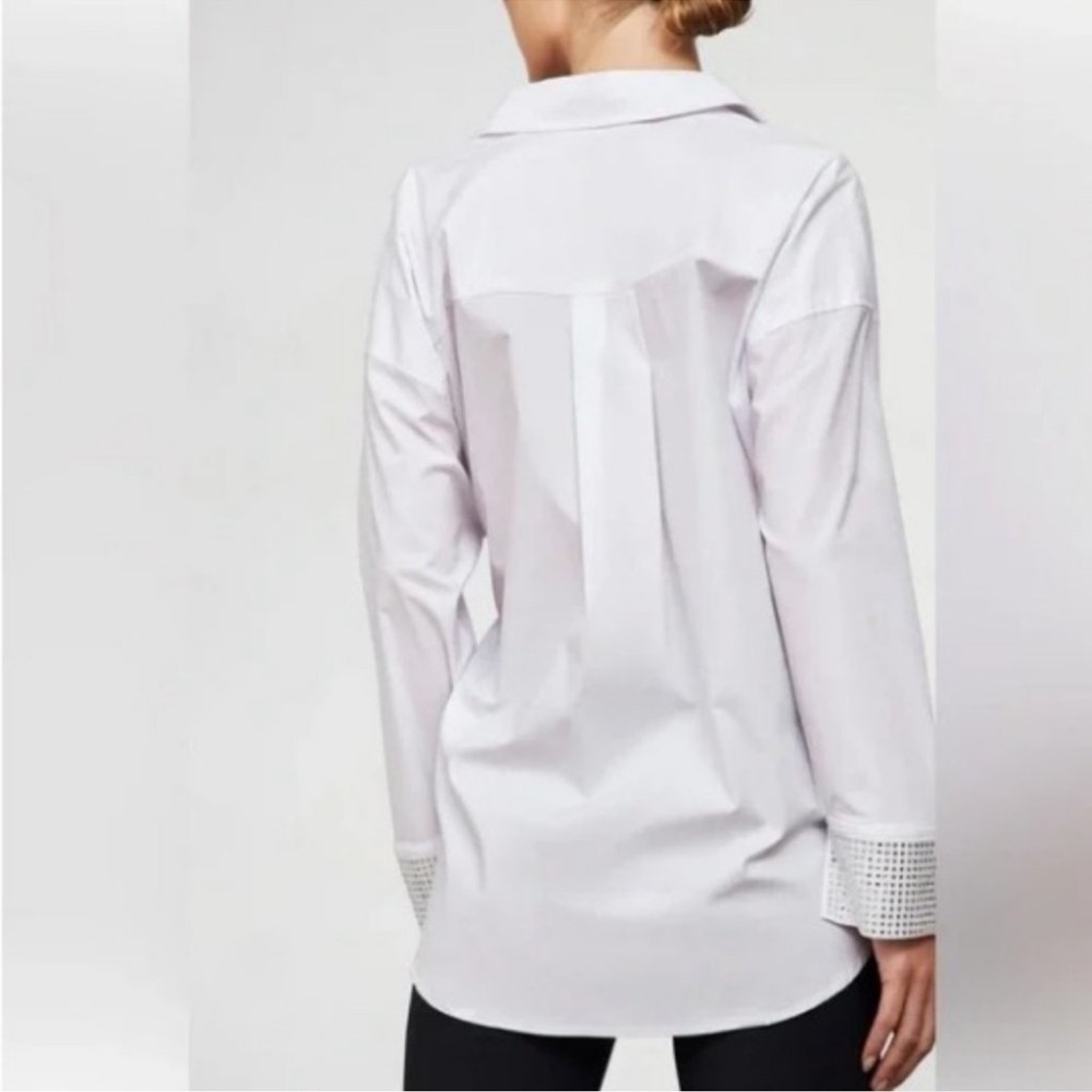 CARBON38
RHINESTONE OVERSIZED BUTTON UP SHIRT - Picture 4 of 9